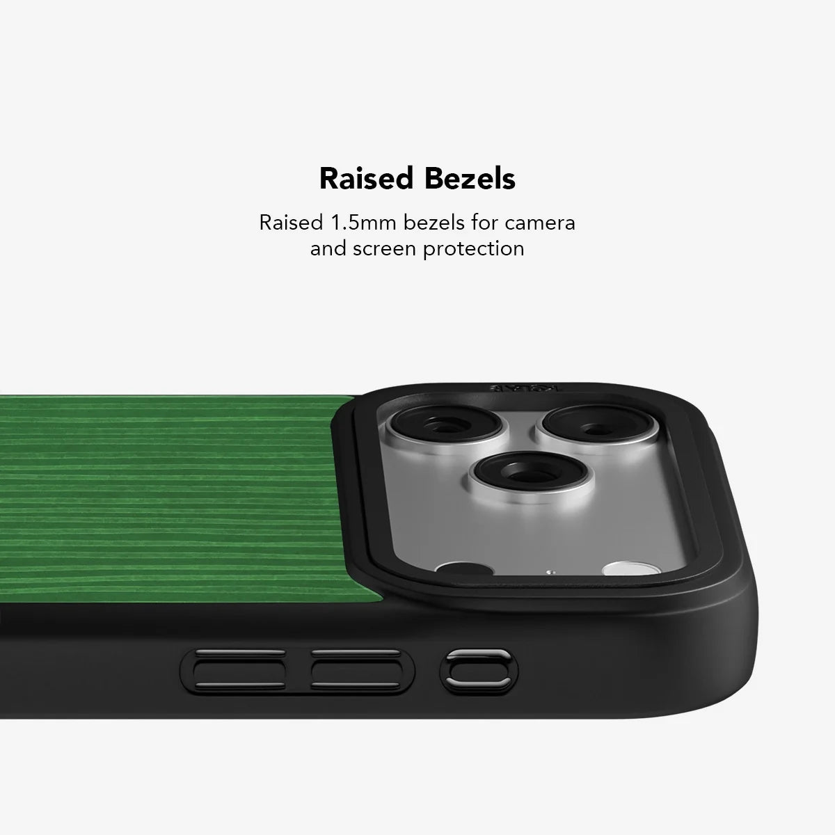 Emerald Drip | Green Stripe Pattern iPhone Case