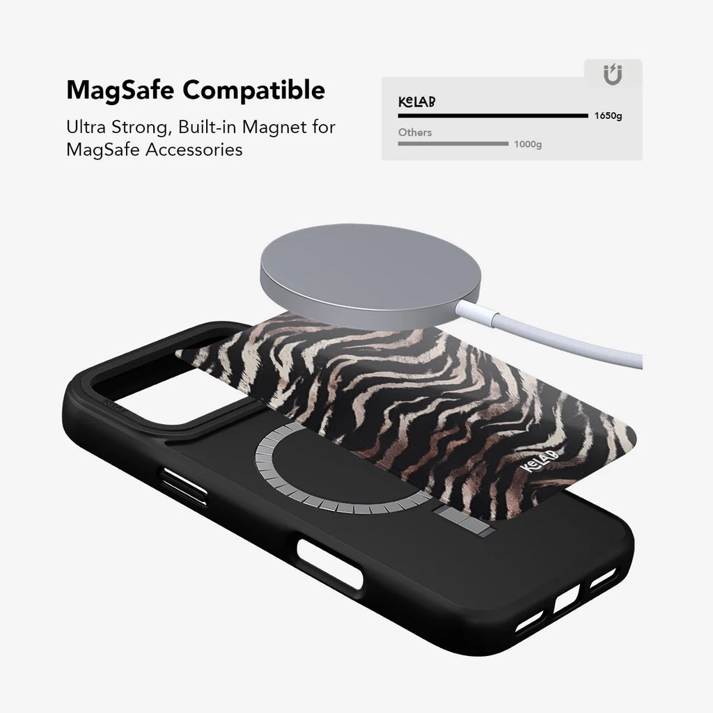Shadow Striker | Zebra Stripe iPhone Case