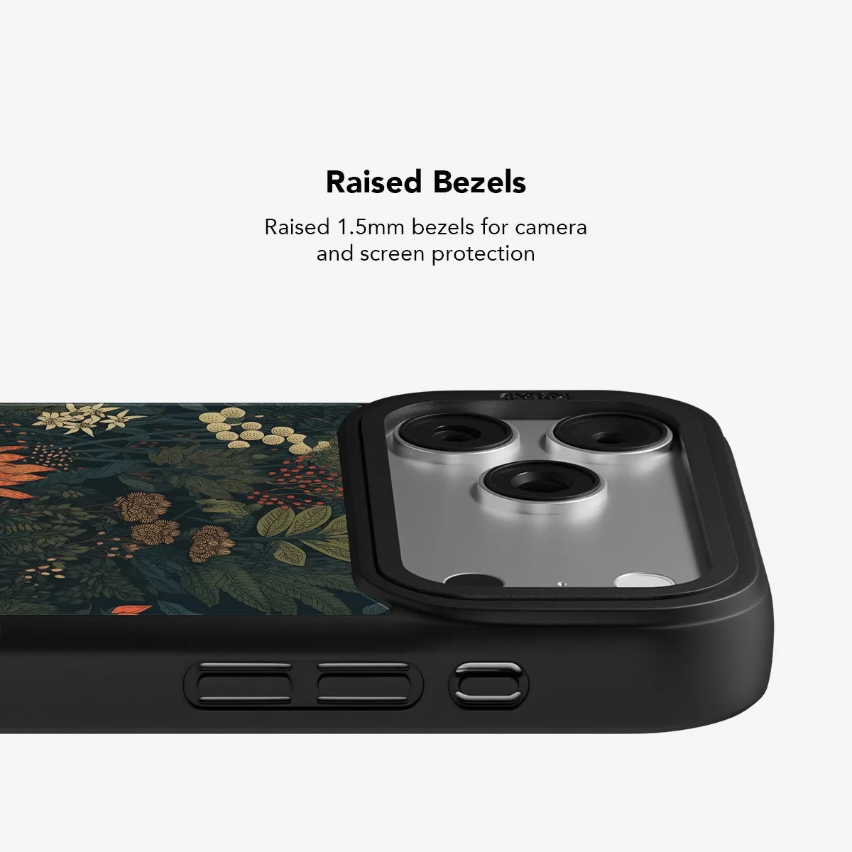 Elderberry Enchantment | Dark Academia Floral iPhone Case