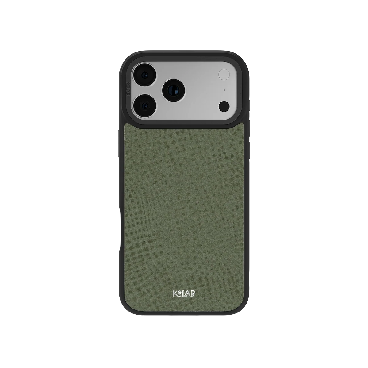 Sage Silk | Sage Green Pebbled Texture iPhone Case