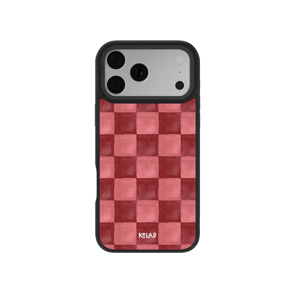Canyon Clay | Red Checkered iPhone Case