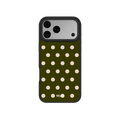 Urban Sage | Olive Polka Dot iPhone Case