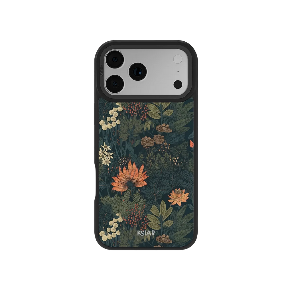 Elderberry Enchantment | Dark Academia Floral iPhone Case