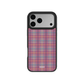 Mullberry Hue | Mauve & Teal Plaid iPhone Case