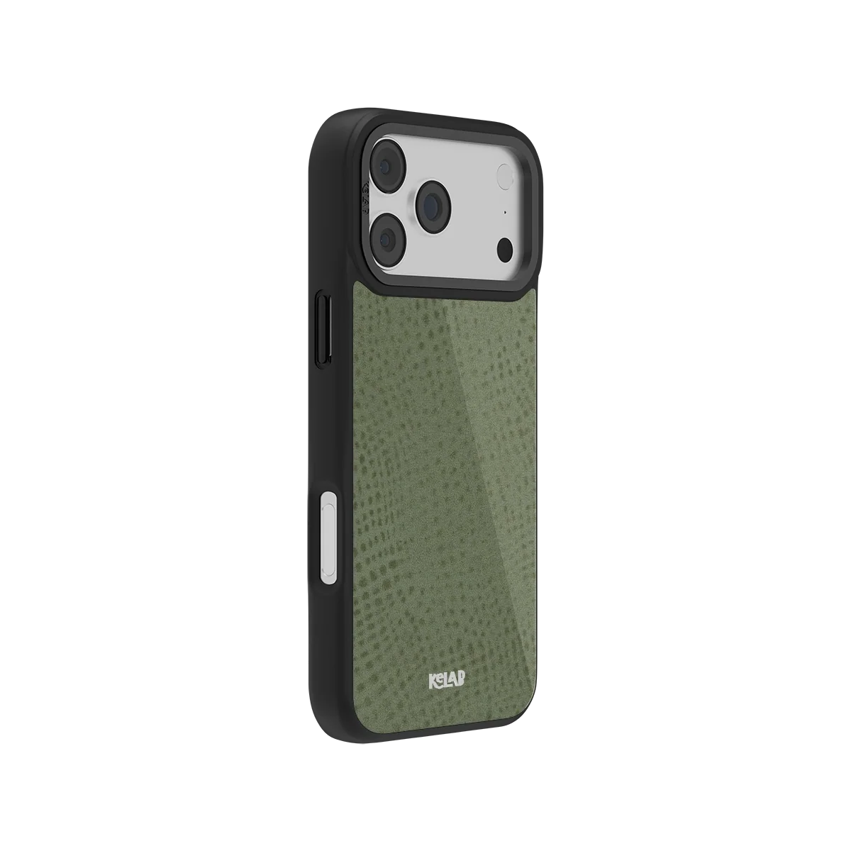 Sage Silk | Sage Green Pebbled Texture iPhone Case
