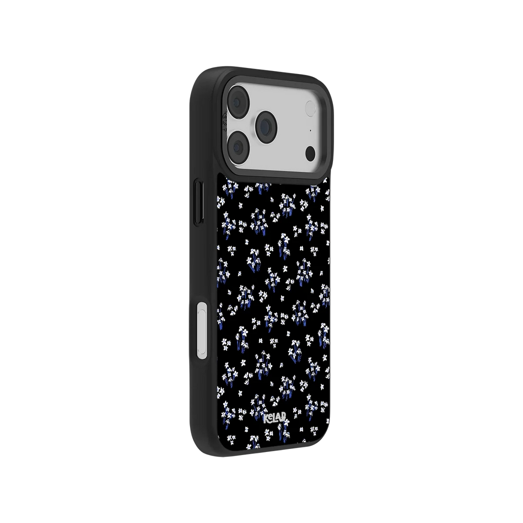 Inkwell Lily | Minimalist Black Floral iPhone Case