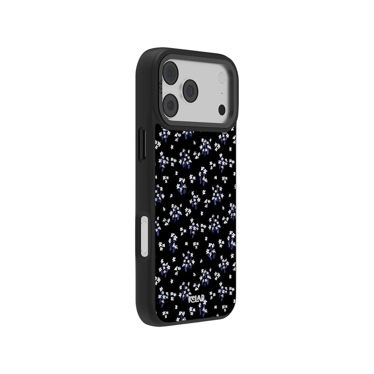 Inkwell Lily | Minimalist Black Floral iPhone Case