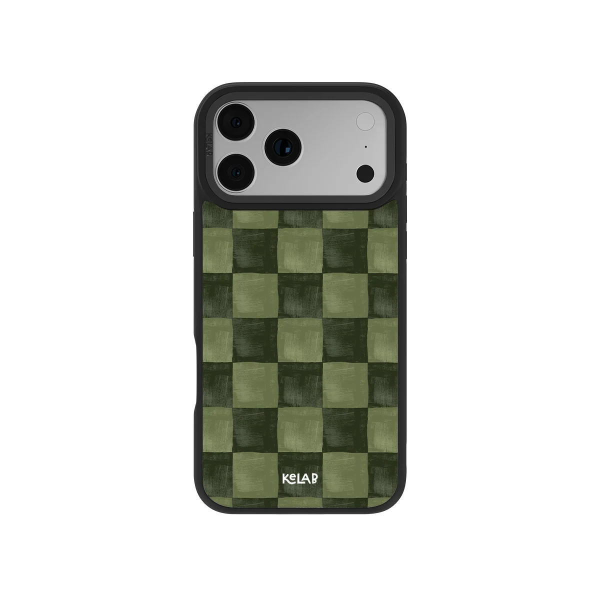 Juniper Grid | Green Checkered iPhone Case