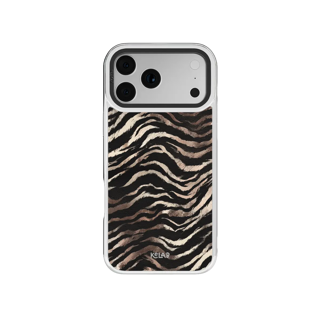 Shadow Striker | Zebra Stripe iPhone Case