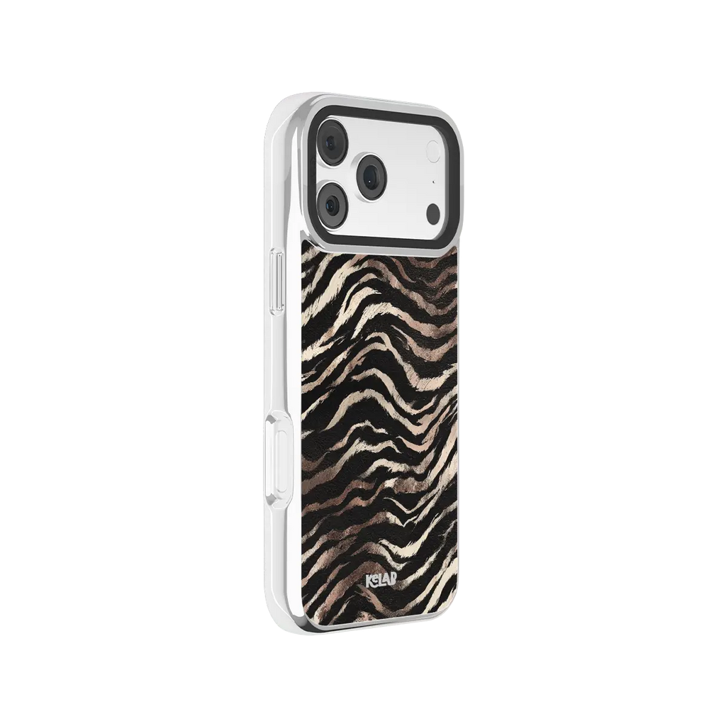Shadow Striker | Zebra Stripe iPhone Case