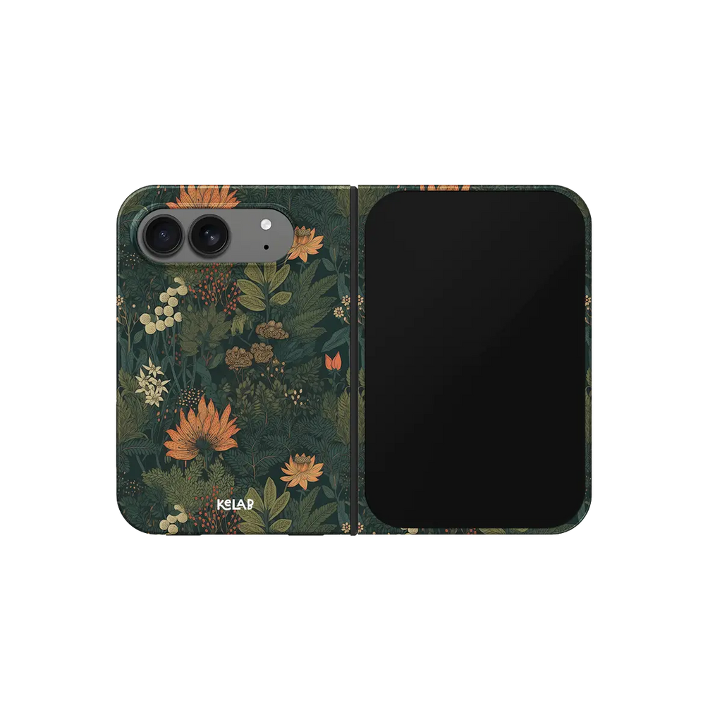 Elderberry Enchantment | Dark Academia Floral iPhone Case