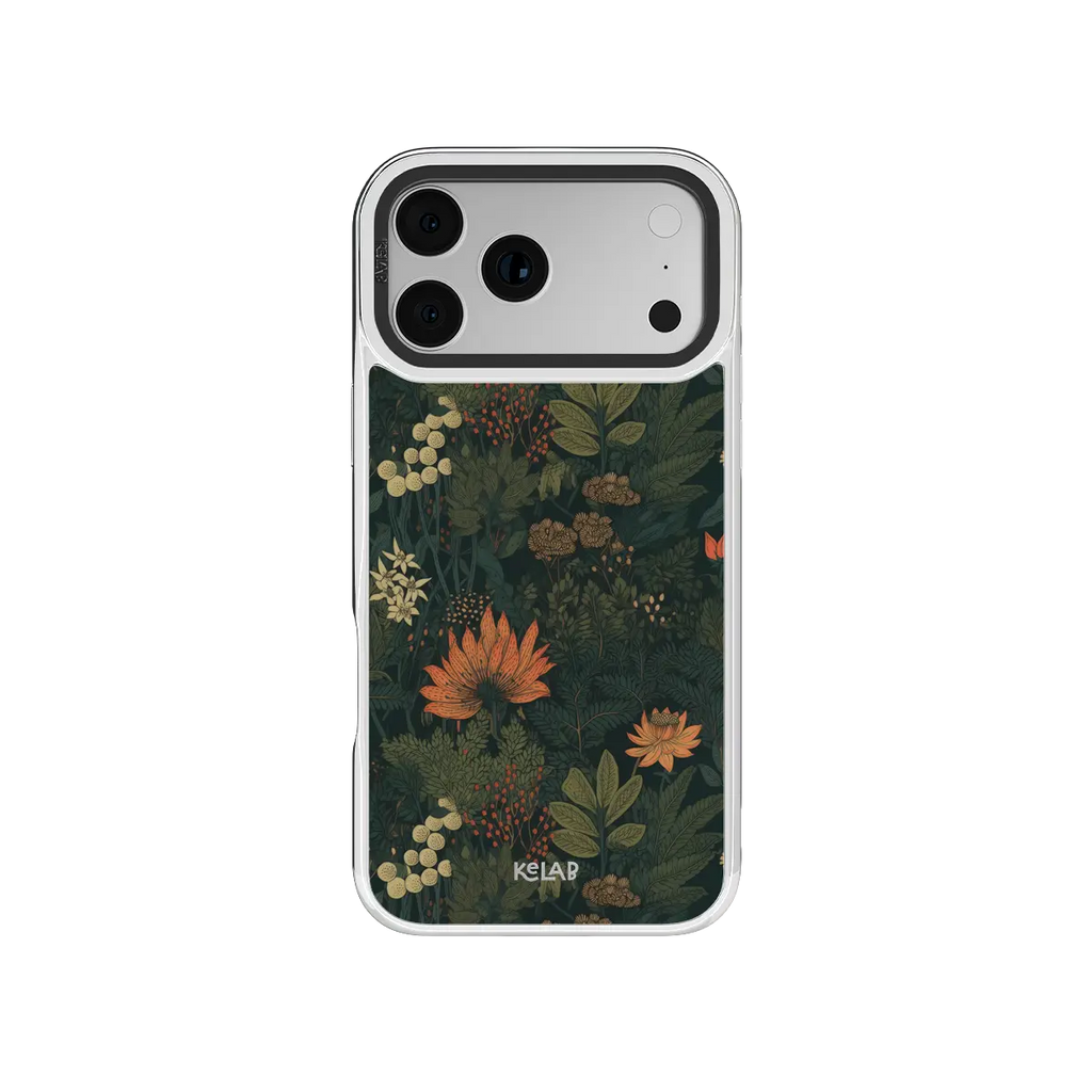 Elderberry Enchantment | Dark Academia Floral iPhone Case
