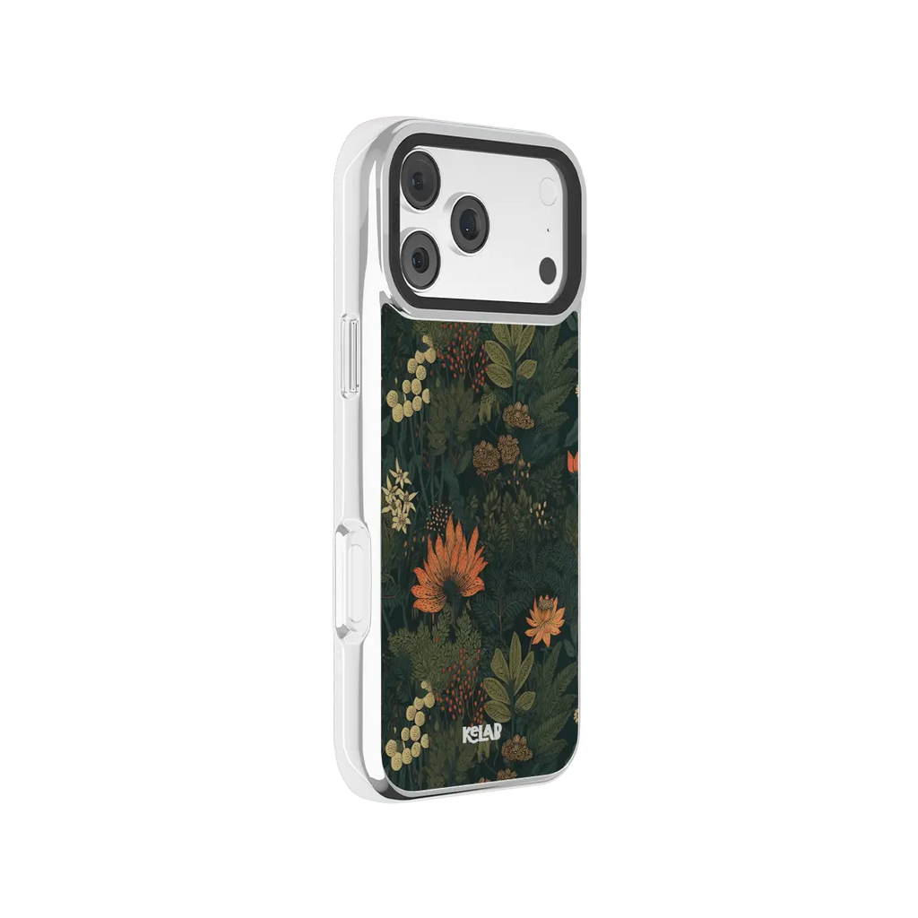 Elderberry Enchantment | Dark Academia Floral iPhone Case