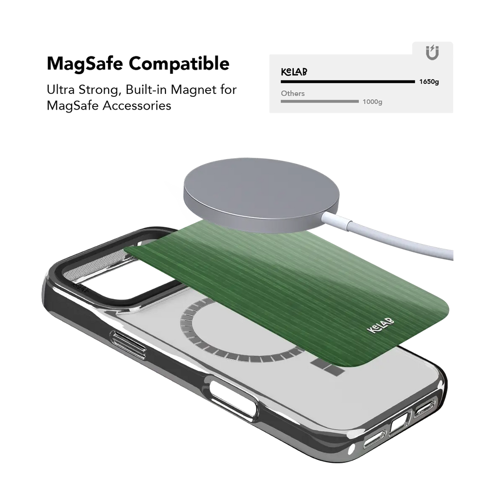 Emerald Drip | Green Stripe Pattern iPhone Case