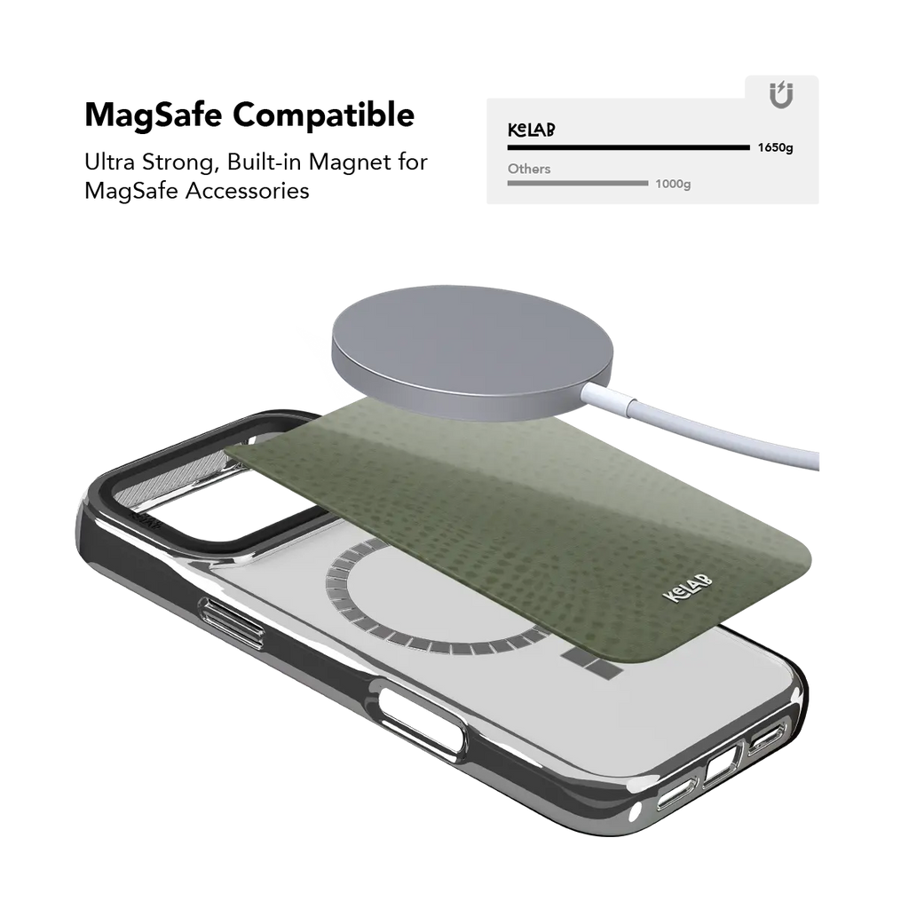 Sage Silk | Sage Green Pebbled Texture iPhone Case