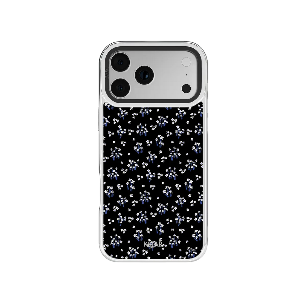 Inkwell Lily | Minimalist Black Floral iPhone Case