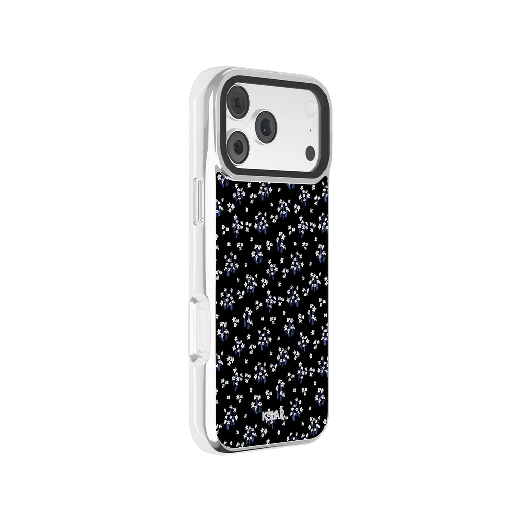 Inkwell Lily | Minimalist Black Floral iPhone Case