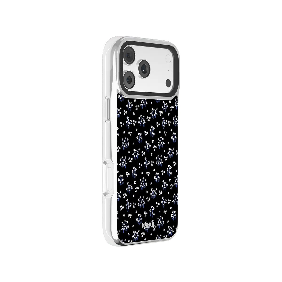 Inkwell Lily | Minimalist Black Floral iPhone Case