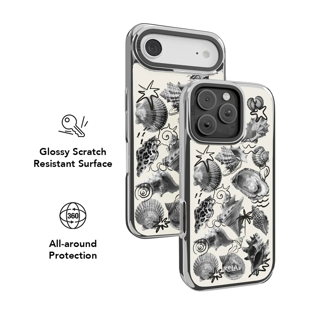 Coastal Curiosities | Seashell Sketch iPhone Case