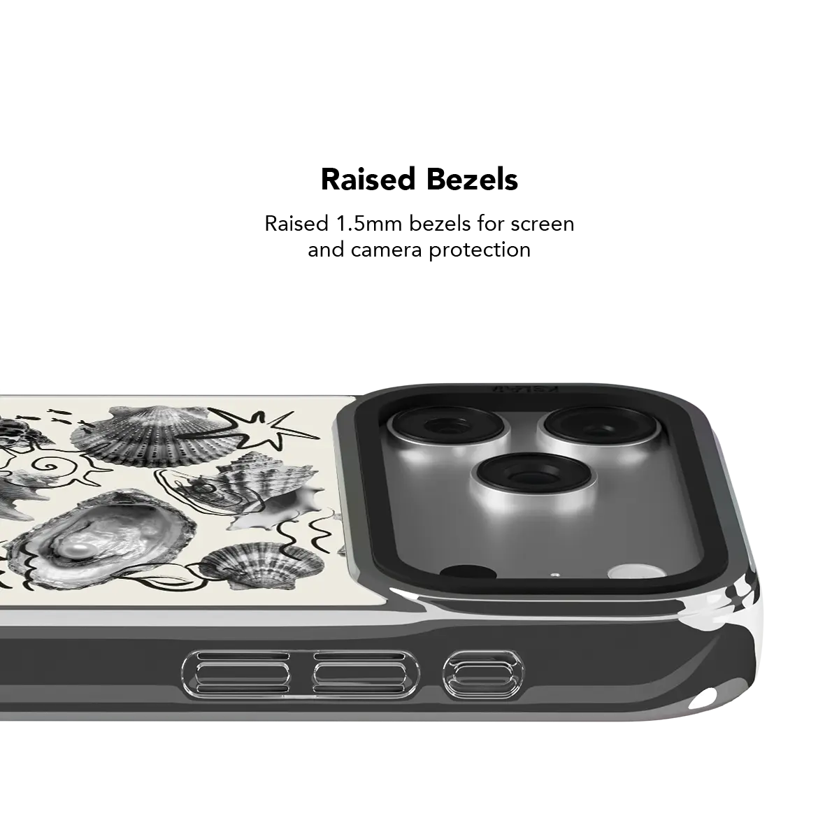 Coastal Curiosities | Seashell Sketch iPhone Case