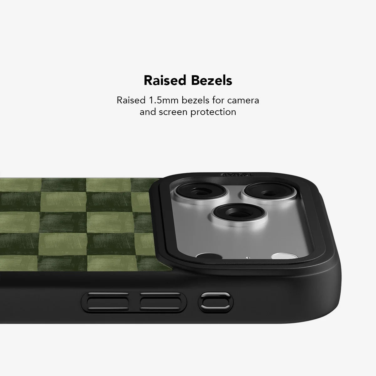 Juniper Grid | Green Checkered iPhone Case