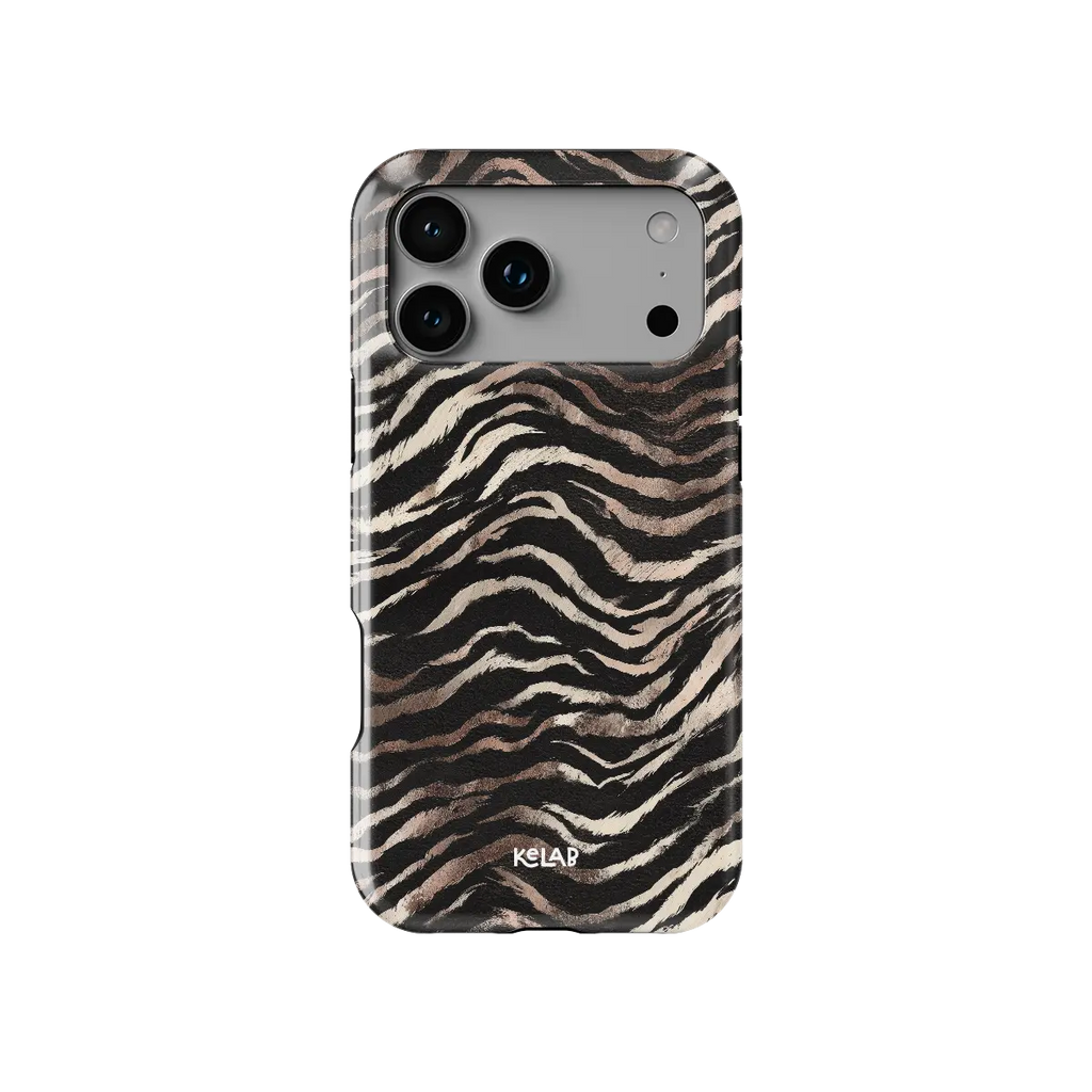 Shadow Striker | Zebra Stripe iPhone Case